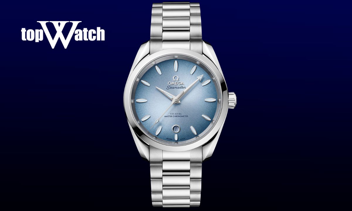 Chiêm ngưỡng 5 mẫu đồng hồ Omega mặt xanh độc lạ, bí ẩn và cuốn hút Đồng hồ Omega Seamaster Aqua Terra 150M 220.10.38.20.03.004