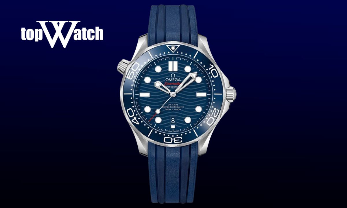 Chiêm ngưỡng 5 mẫu đồng hồ Omega mặt xanh độc lạ, bí ẩn và cuốn hút Đồng hồ Omega Seamaster Diver 210.32.42.20.03.001