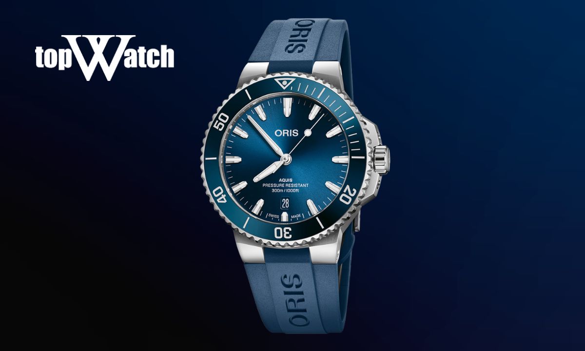 Đồng hồ Oris Aquis Date 01 733 7787 4135-07 4 22 35FC