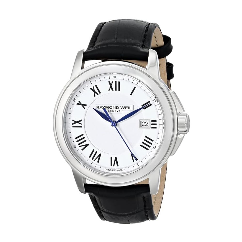 Đồng Hồ Raymond Weil 5578-STC-00300 Quartz Dây Da 42mm