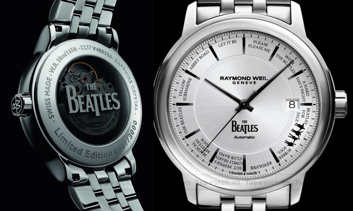 Đồng hồ Raymond Weil của nước nào? Giá bao nhiêu? Đồng hồ Raymond Weil Maestro Beatles Limited Edition