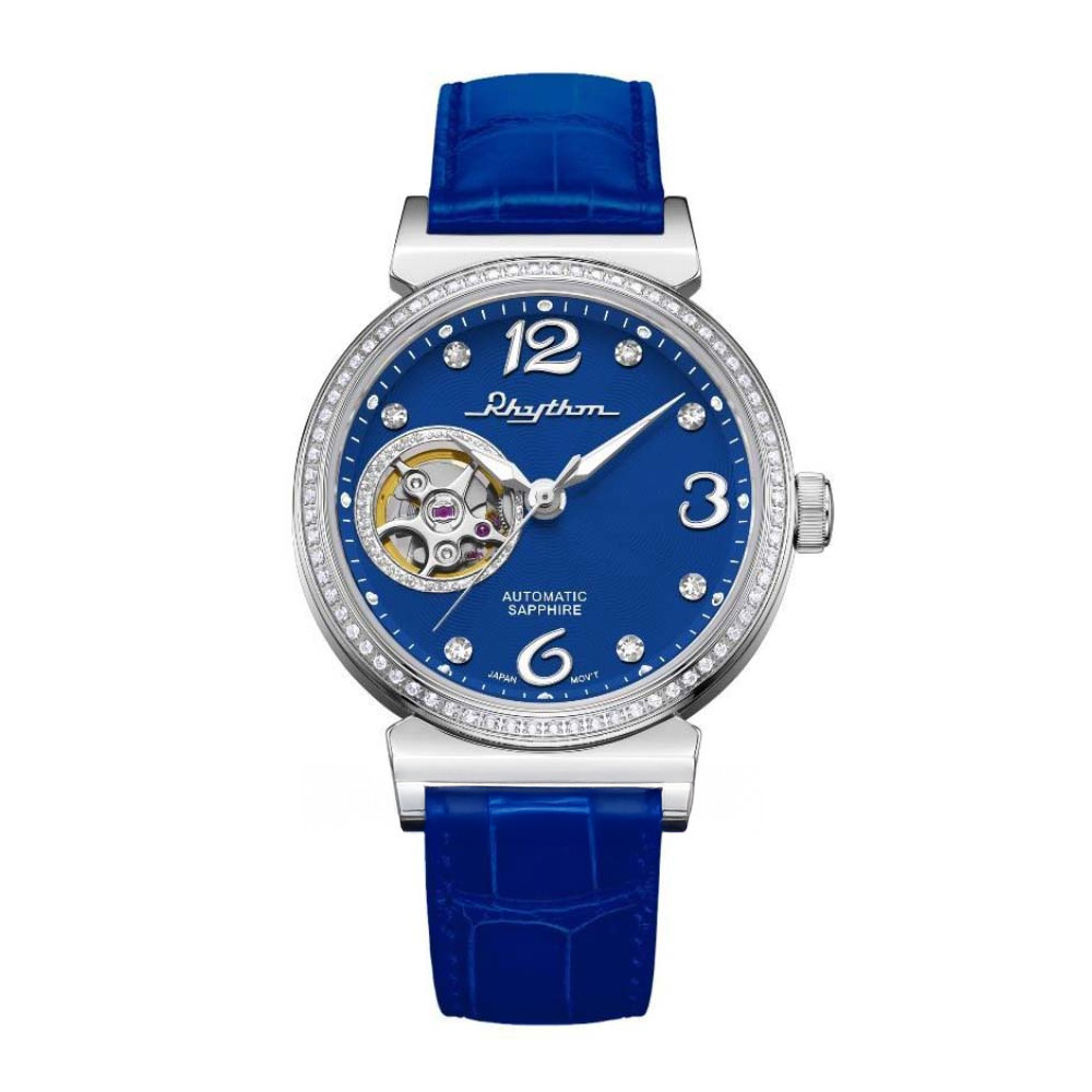 Đồng Hồ Rhythm Nữ AF1623L02 Dây Da 30mm