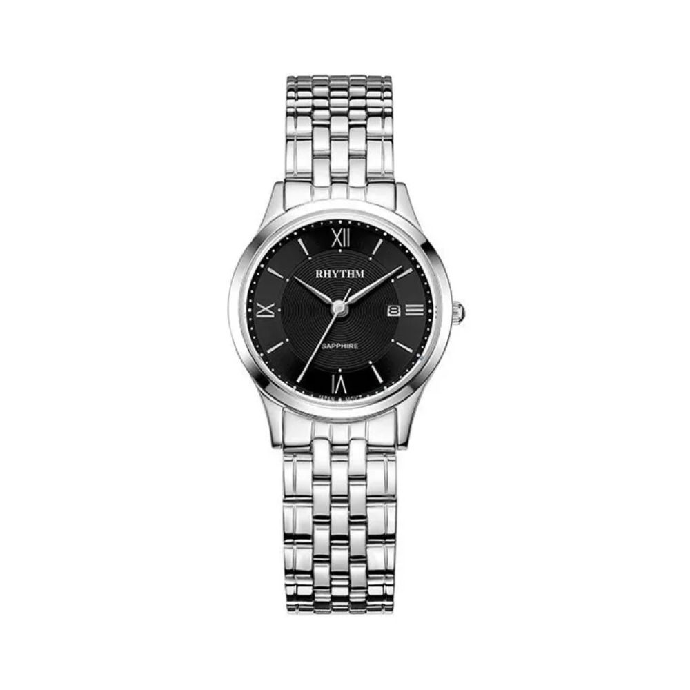 Đồng Hồ Rhythm Nữ G1202S02 Dây Thép không gỉ 28mm