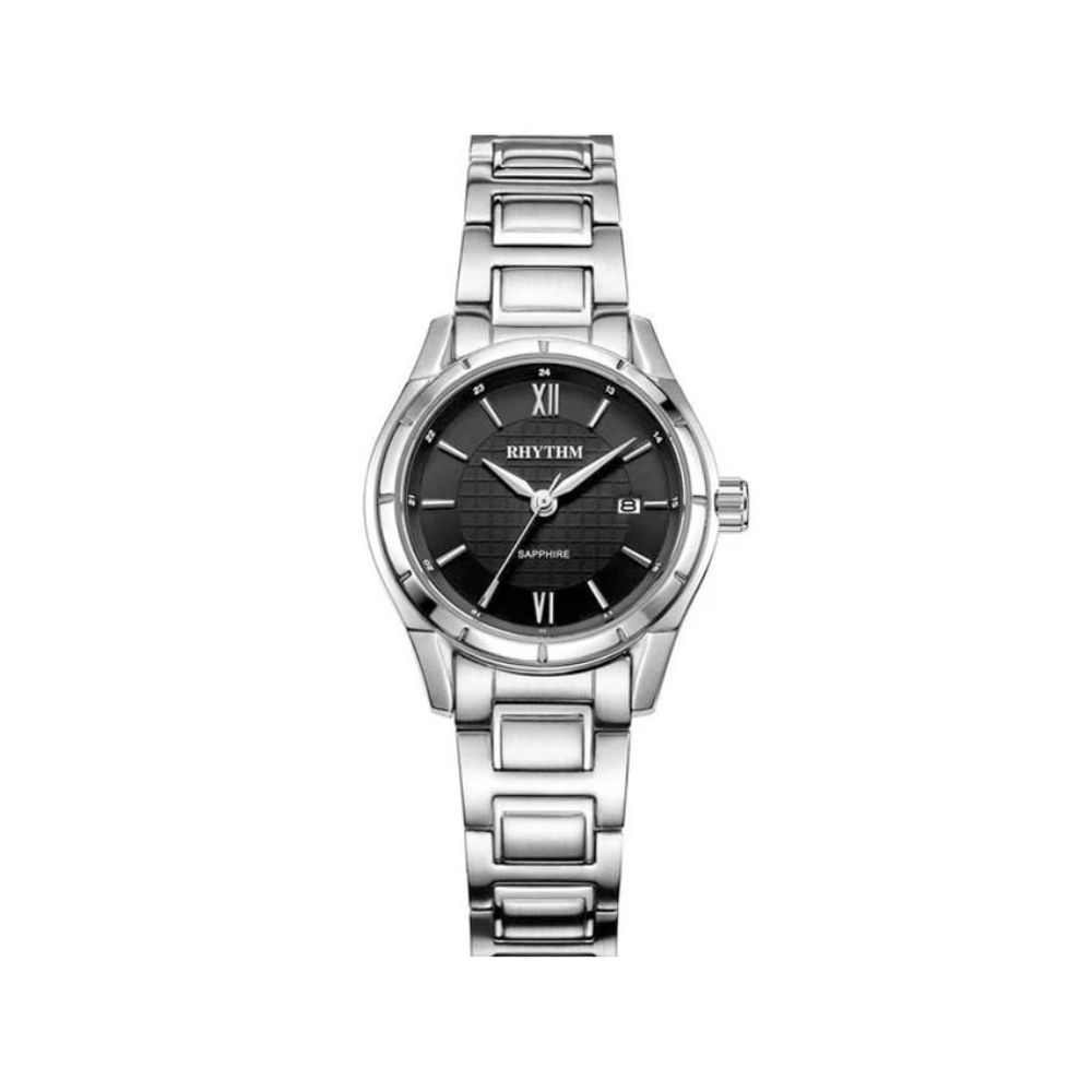 Đồng Hồ Rhythm Nữ P1204S02 Dây Thép không gỉ 28mm