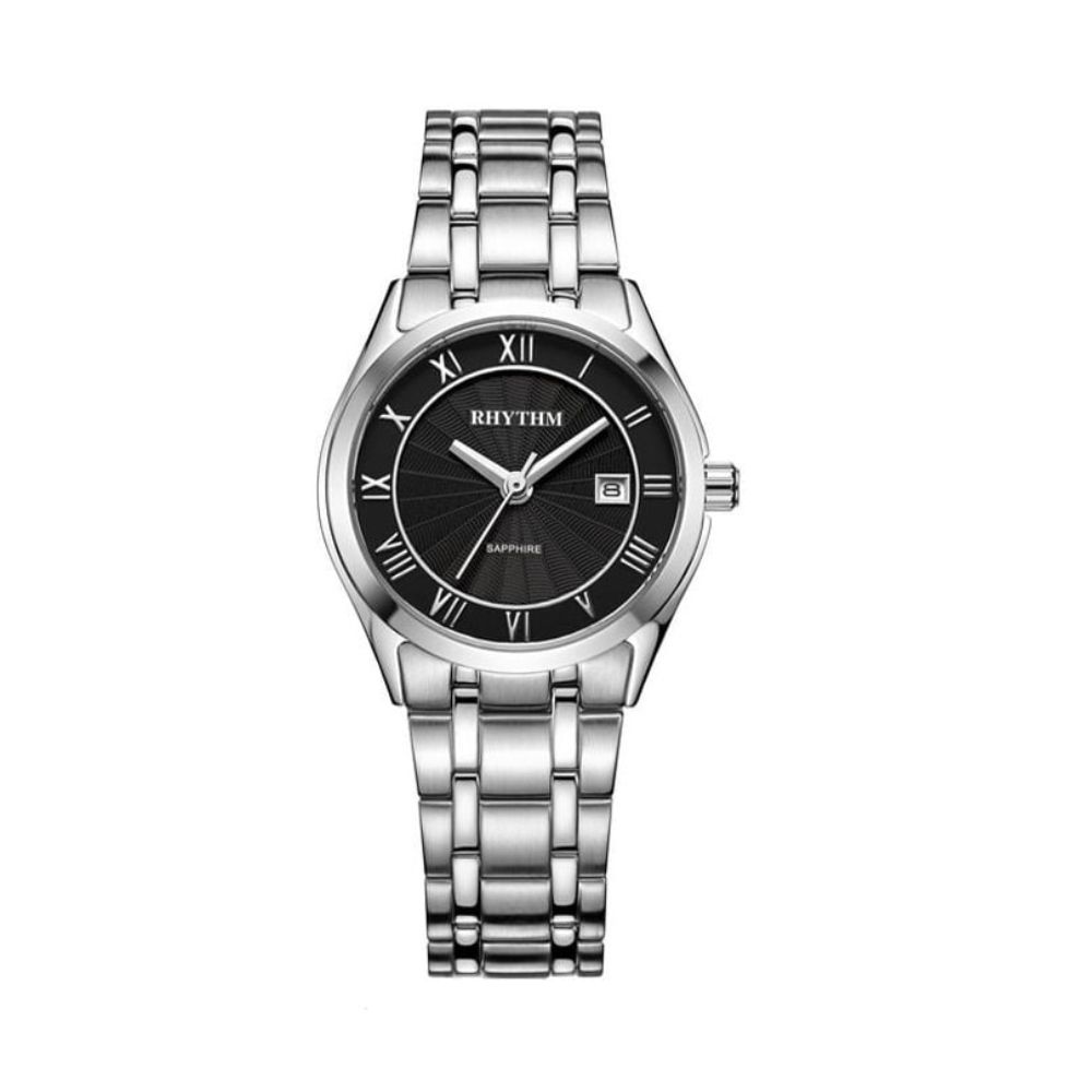 Đồng Hồ Rhythm Nữ P1208S02 Dây Thép không gỉ 28mm
