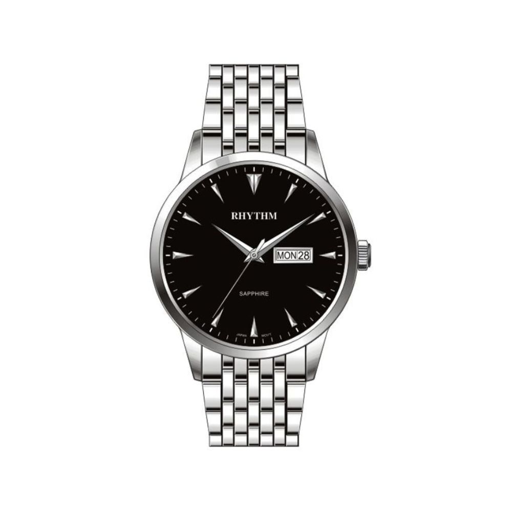 Đồng Hồ Rhythm Nữ PE1608S02 Dây Thép không gỉ 28mm