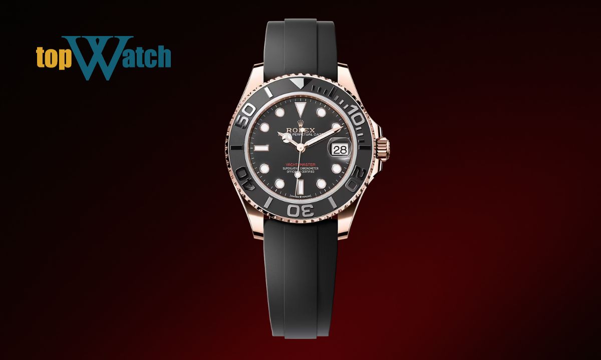 Đồng hồ Rolex Yacht-Master 37 Everose Gold Oysterflex 268655