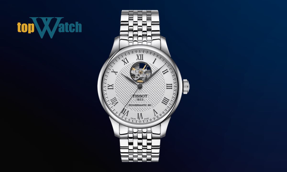 Đồng hồ Tissot Le Locle Open Heart dây thép T006.407.11.033.02