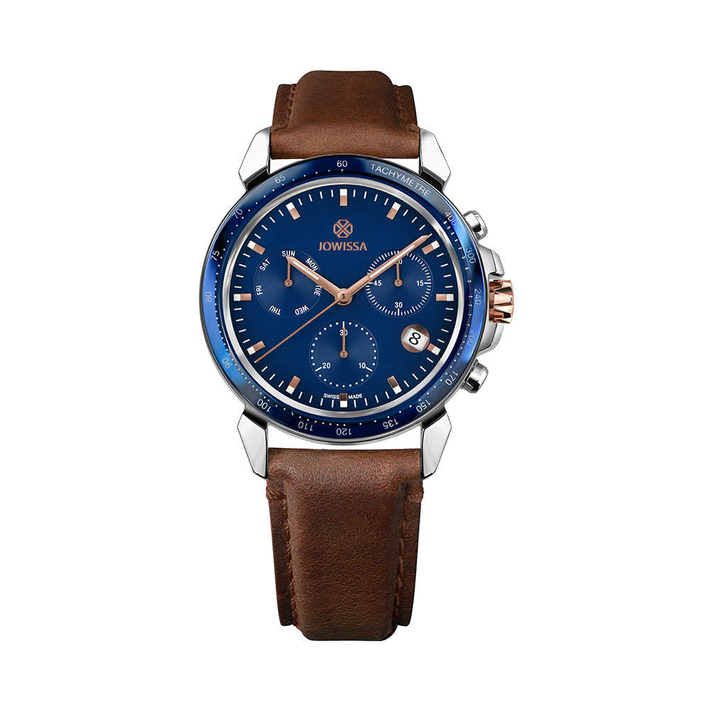 Đồng hồ Jowissa Nam J7.127.L Dây Da 42mm