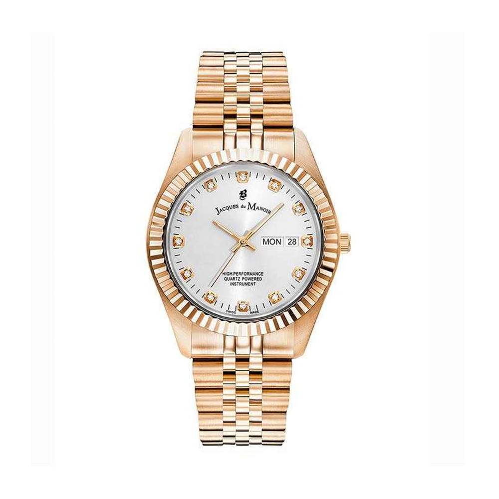 Đồng hồ Jacques du Manoir Nam JWG00304 Dây Thép Không Gỉ 40mm