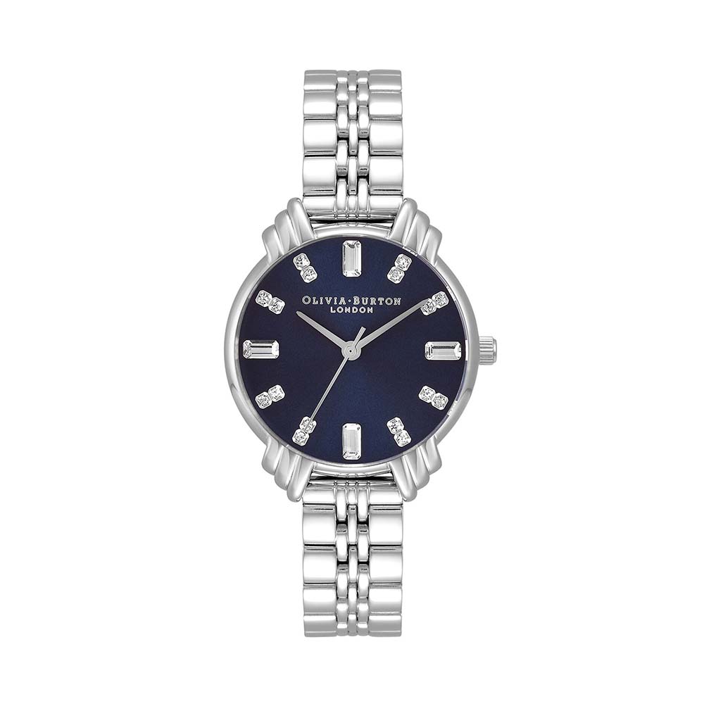Đồng hồ Olivia Burton Nữ OB16DC01 Dây Kim Loại 30mm
