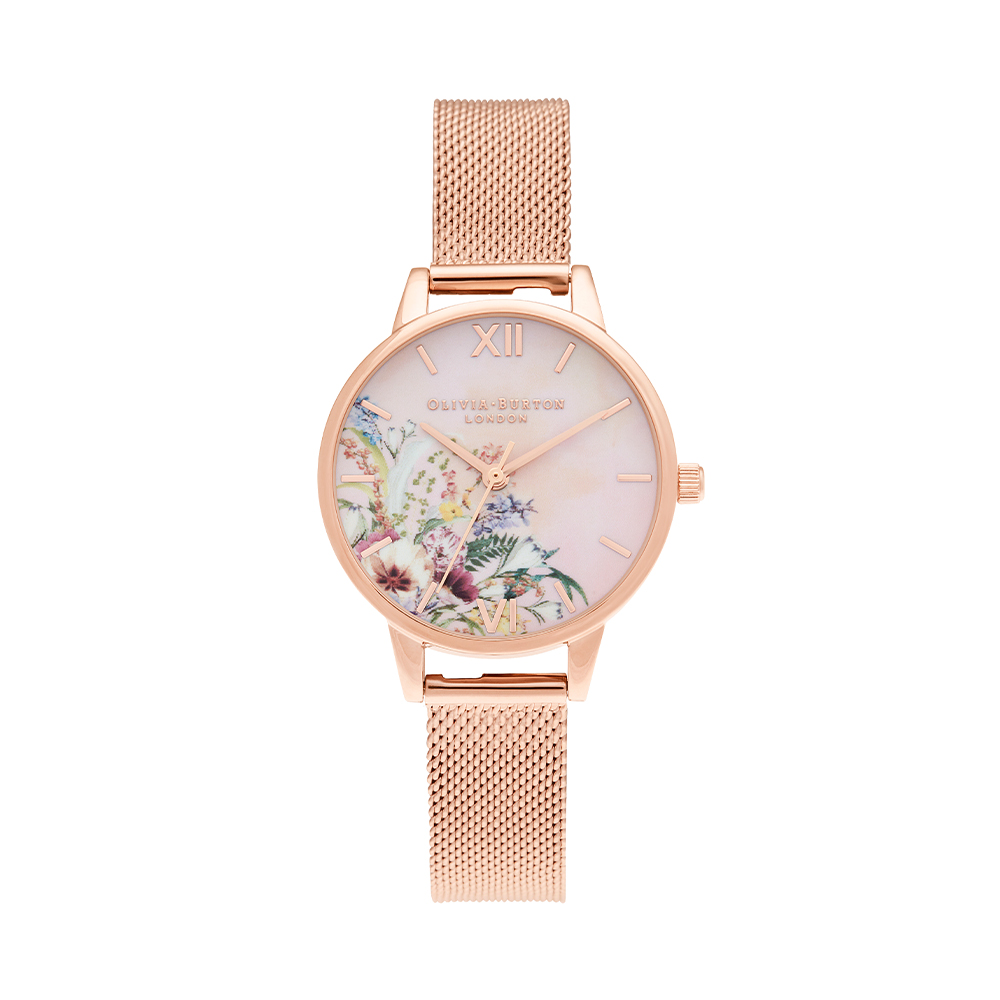 Đồng hồ Olivia Burton Nữ OB16EG157 Dây Mesh 30mm