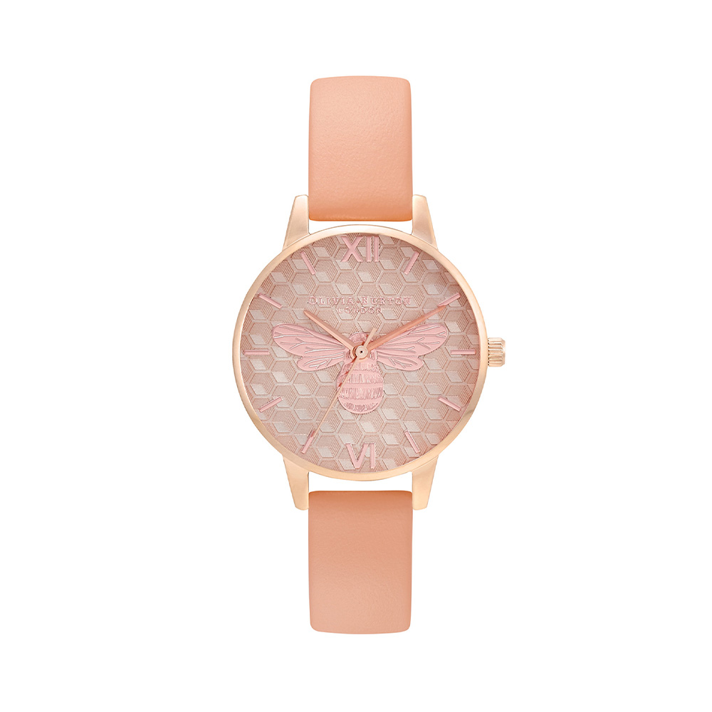 Đồng hồ Olivia Burton Nữ OB16FB23 Dây Da 30mm