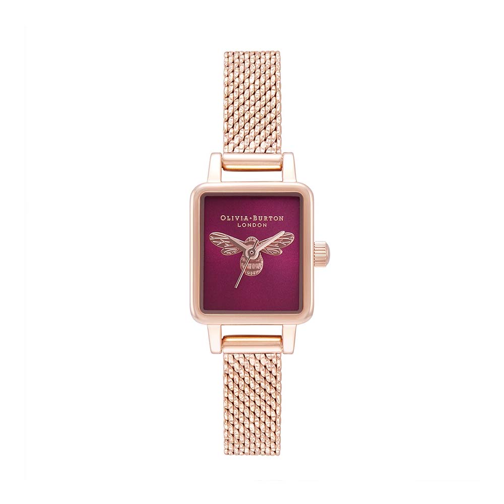 Đồng hồ Olivia Burton Nữ OB16FB28 Dây Mesh 16.5mm