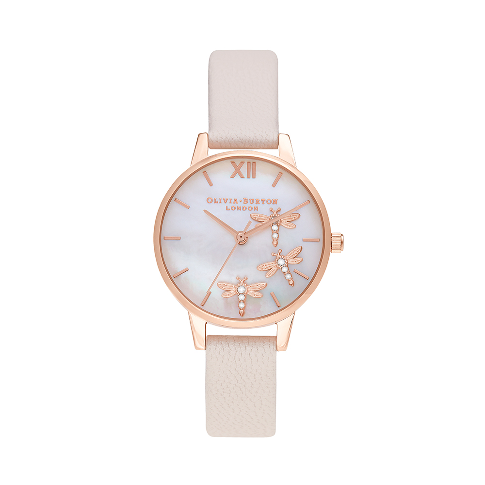 Đồng hồ Olivia Burton Nữ OB16GB01 Dây Da 30mm
