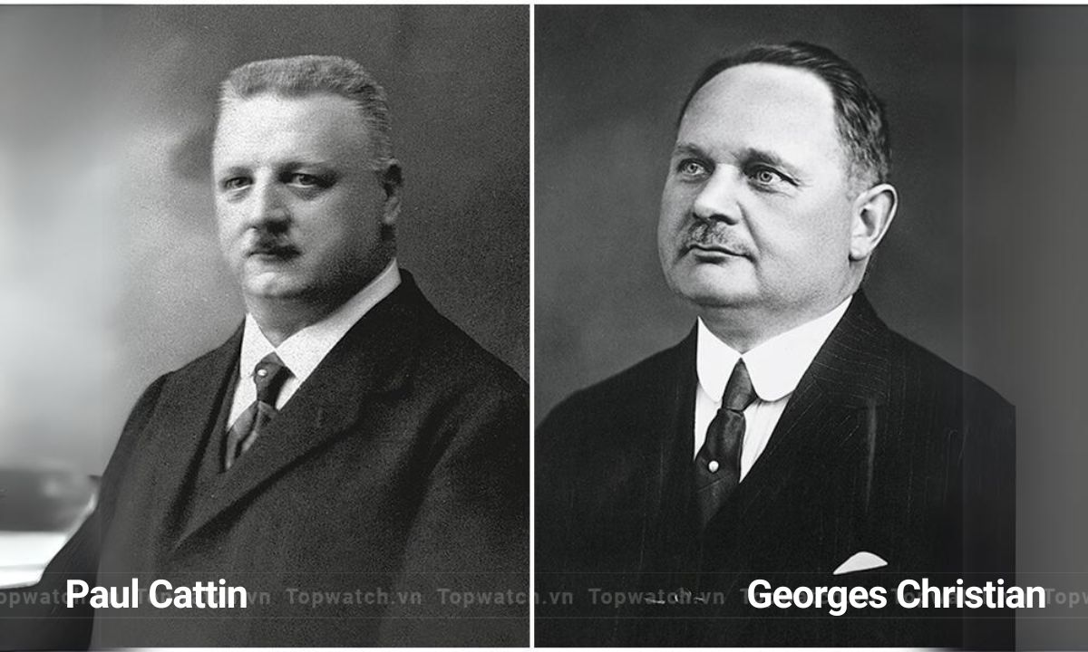 Paul Cattin và Georges Christian - Nhà sáng lập thương hiệu đồng hồ Oris