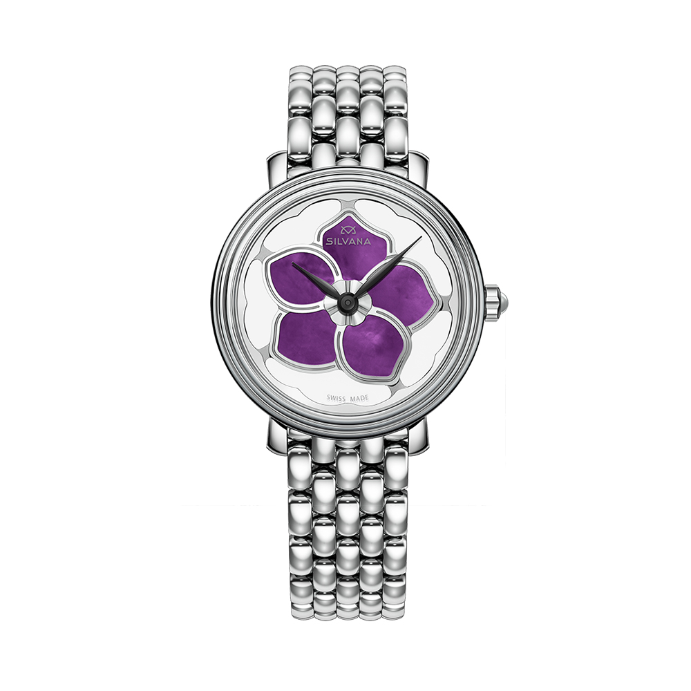 Đồng hồ Silvana Nữ SF36QSS89S Dây Thép Không Gỉ 36mm