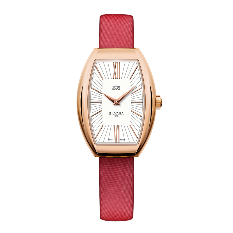 Đồng hồ Silvana Nữ ST28QRR14SRG Dây Da 28mm