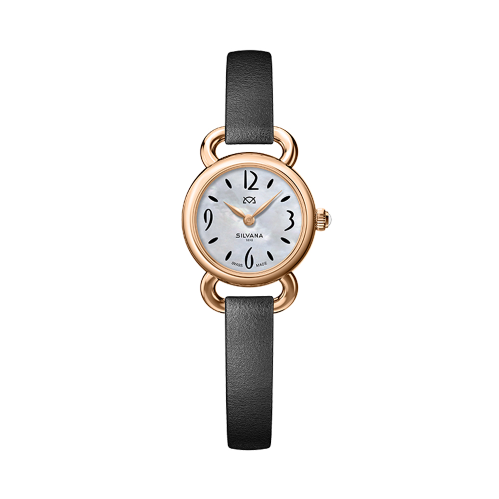 Đồng hồ Silvana Nữ SR22QRR25CN Dây Da 22mm