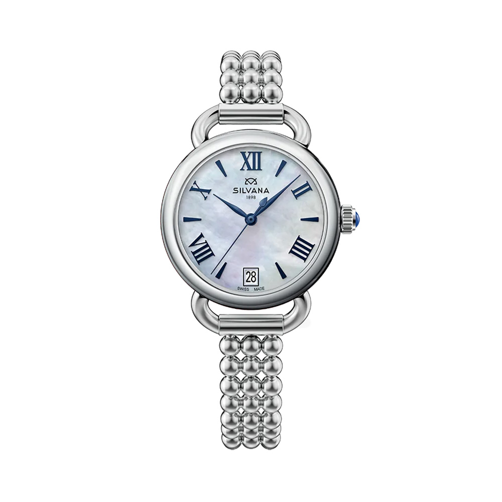 Đồng hồ Silvana Nữ SR33QSS15S Dây Kim Loại 33mm