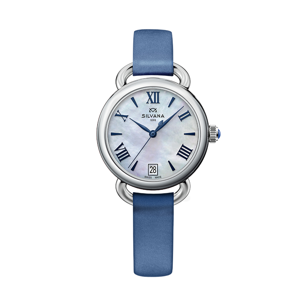 Đồng hồ Silvana Nữ SR33QSS15SBE Dây Da 33mm