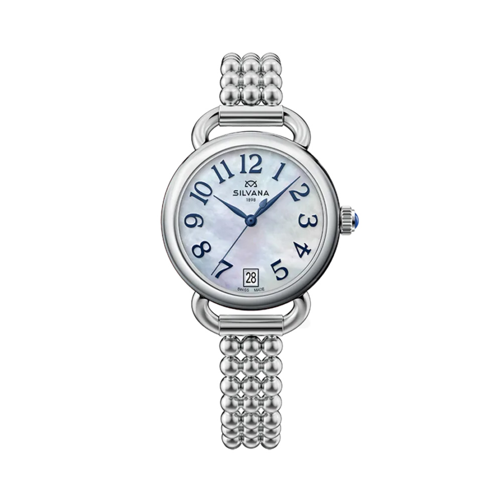 Đồng hồ Silvana Nữ SR33QSS25S Dây Thép Không Gỉ 33mm