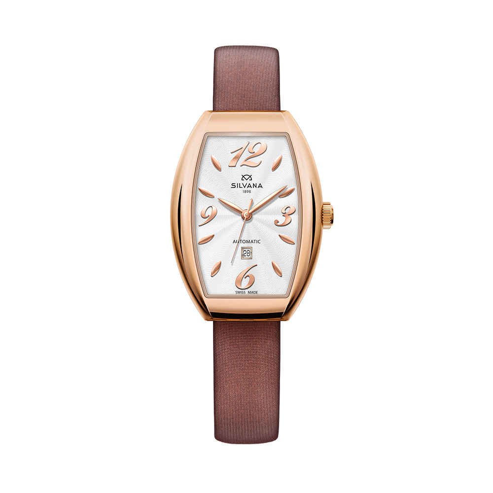 Đồng hồ Silvana Nữ ST28ARR20SB Dây Da 39x28mm