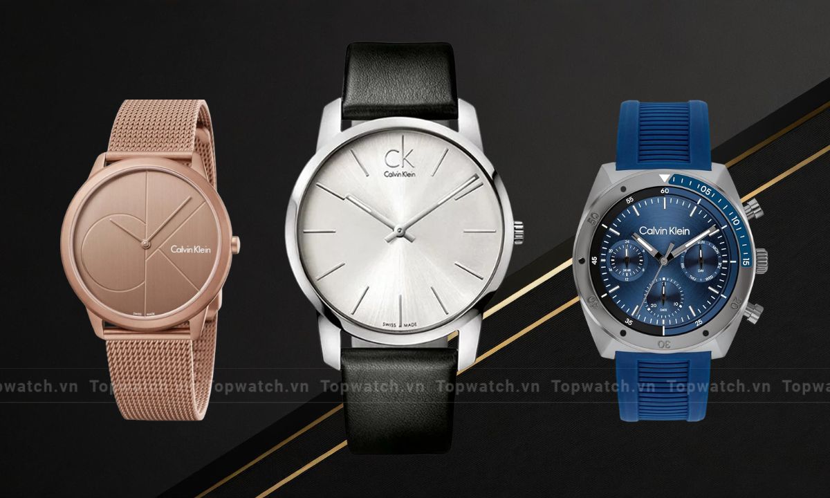 Đồng hồ Calvin Klein của nước nào? Mỹ hay Thụy Sĩ? Calvin Klein sở hữu đa dạng các bộ sưu tập dây đeo khác nhau