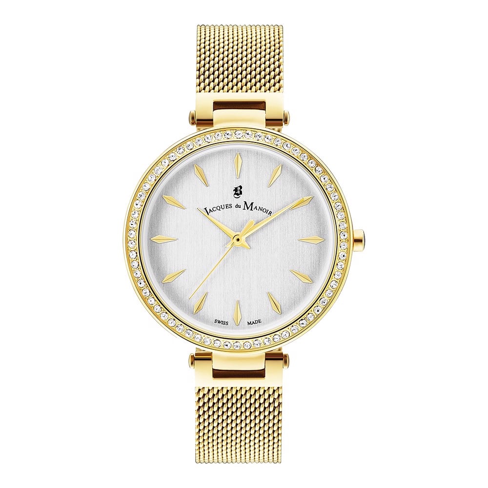 Đồng hồ Jacques du Manoir Nữ GLA.02 Dây Mesh 36mm