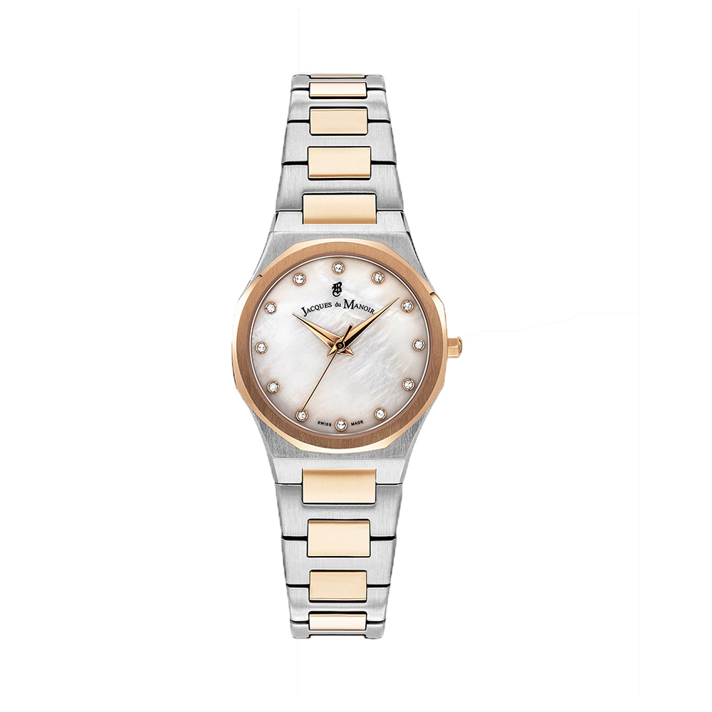 Đồng hồ Jacques du Manoir Nữ JWL01002 Dây Thép Không Gỉ 28mm