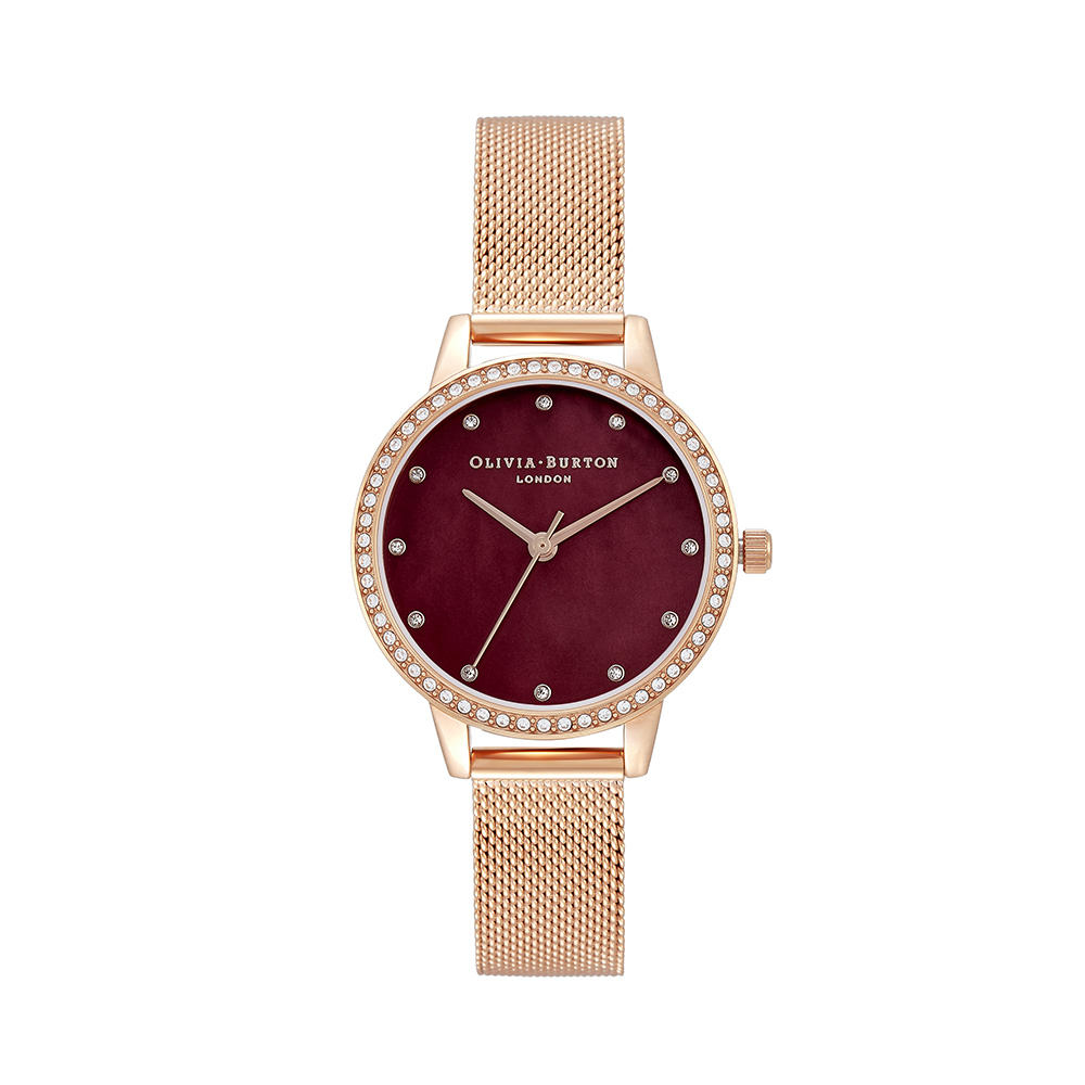 Đồng hồ Olivia Burton Nữ OB16MD102 Dây Mesh 30mm