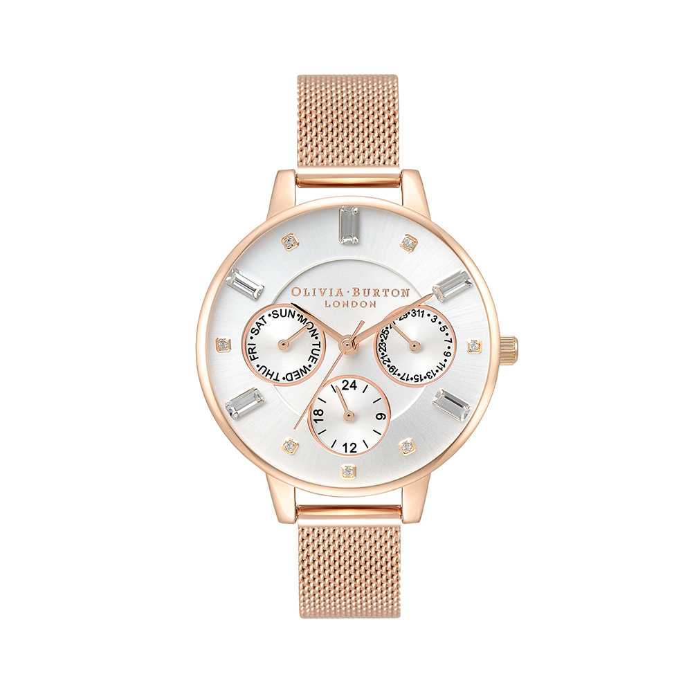 Đồng hồ Olivia Burton Nữ OB16CG99 Dây Mesh 34mm
