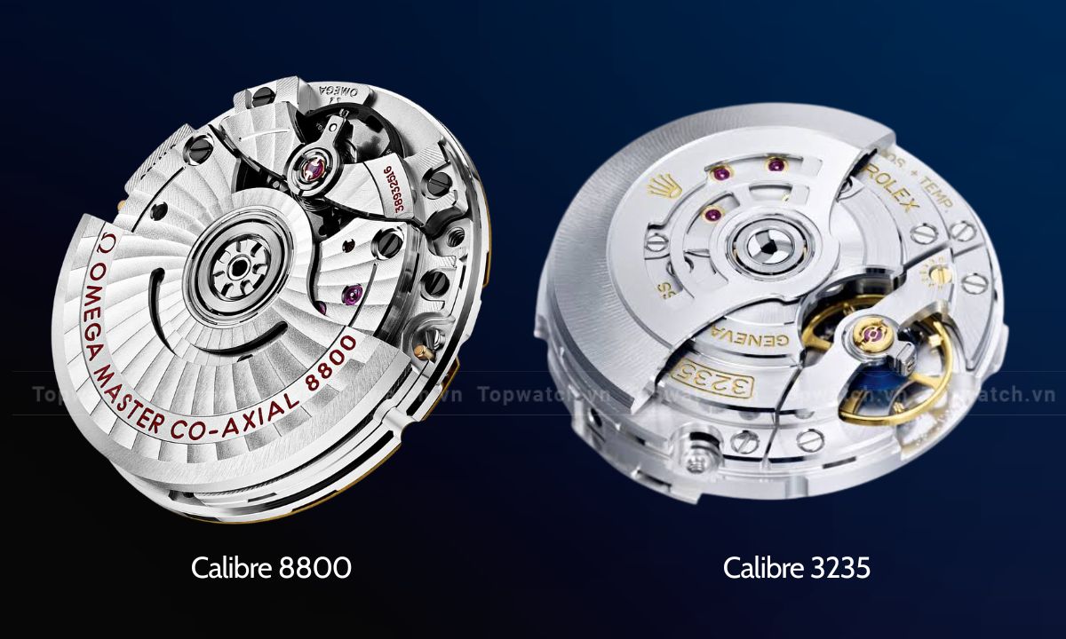 Omega vs Rolex: So sánh chi tiết và tư vấn lựa chọn Hai bộ máy tiên tiến và tiêu biểu nhất của Omega và Rolex