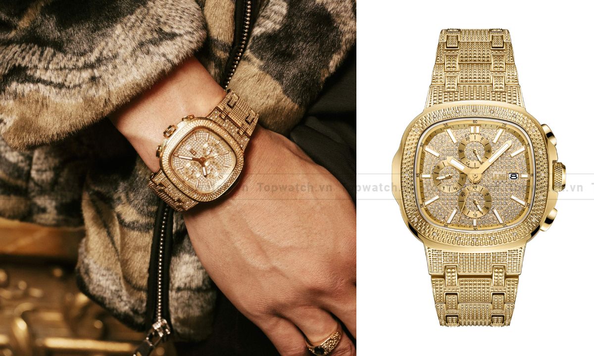 Đồng Hồ JBW Của Nước Nào? Có Tốt Không? Đồng hồ JBW Heist J6380 được mạ vàng 18k