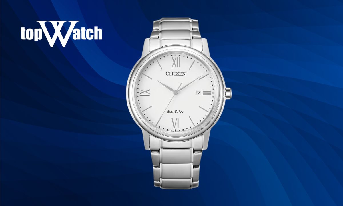 Đồng hồ Citizen AW1670-82A nam Eco-Drive mặt số trắng