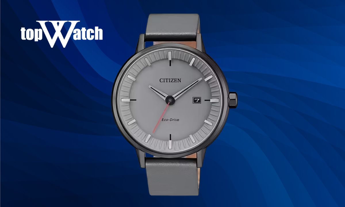 Đồng hồ Citizen Eco-Drive nam BM7375-18H dây da