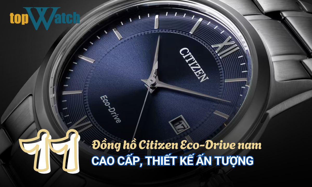 đồng hồ citizen eco-drive nam