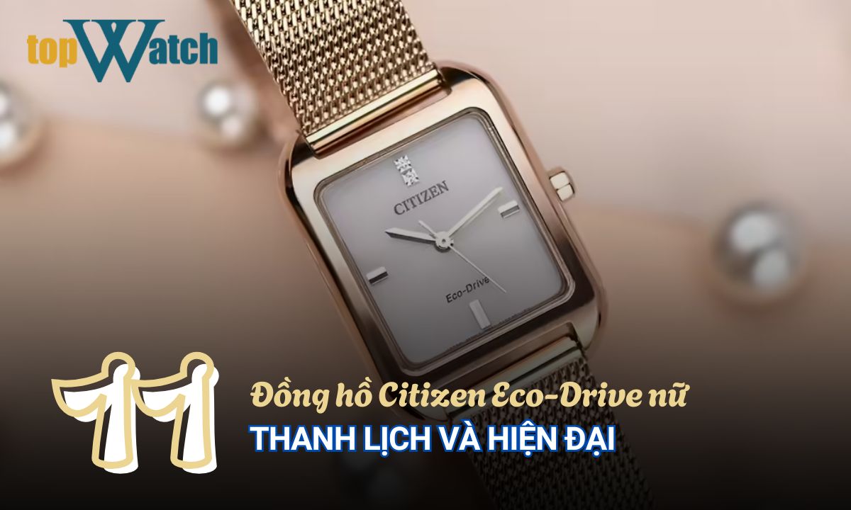 đồng hồ citizen eco-drive nữ