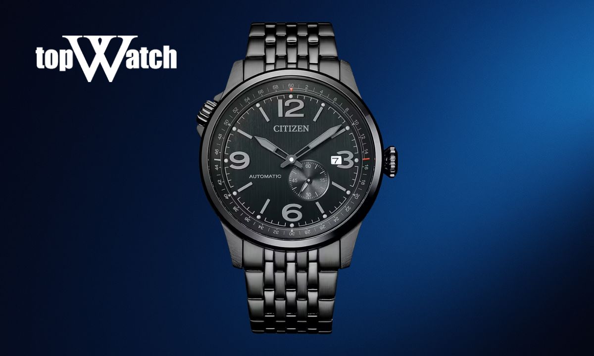 Top 12 đồng hồ cơ Citizen nam cao cấp, thiết kế đẹp, độc đáo Đồng hồ Citizen Mechanical NJ0147-85E nam dây kim loại