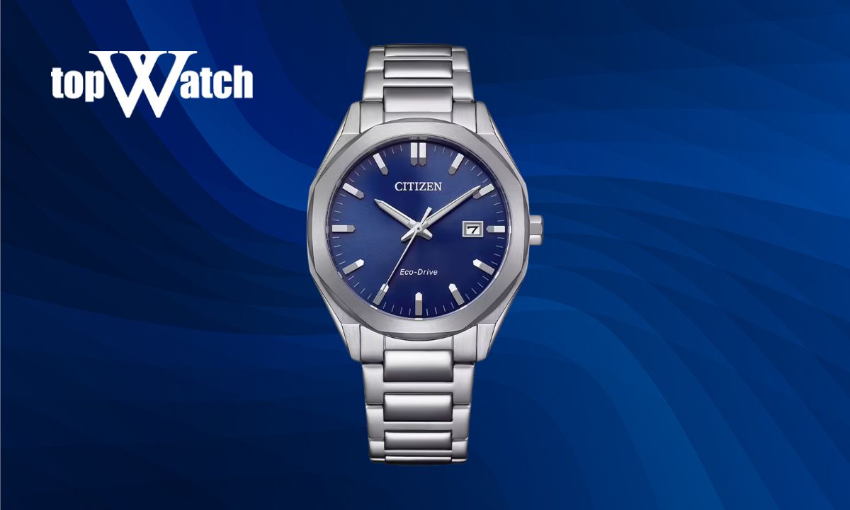Đồng hồ Citizen nam Eco-Drive BM7620-83L mặt số xanh dương