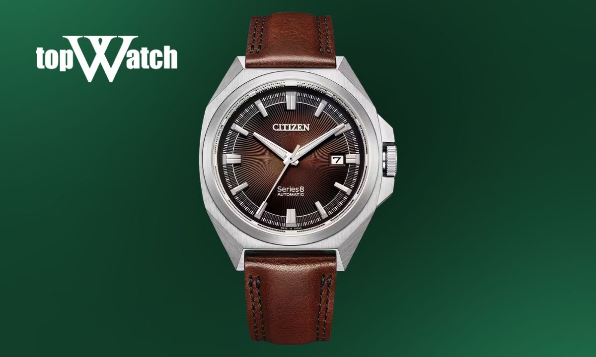 Top 14 đồng hồ Citizen dây da nam nữ thanh lịch, sang trọng Đồng hồ Citizen Series 8 831 NB6011-11W dây da