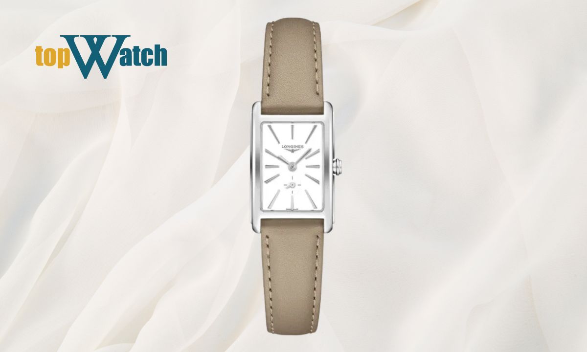Top 15 đồng hồ Longines nữ dây da thanh mảnh, nữ tính Đồng hồ Longines DolceVita L5.255.4.11.7 nữ dây da