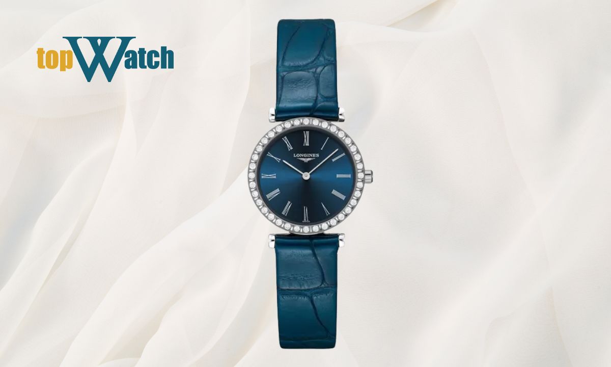 Top 15 đồng hồ Longines nữ dây da thanh mảnh, nữ tính Đồng hồ Longines La Grande Classique L4.341.0.94.2 dây da