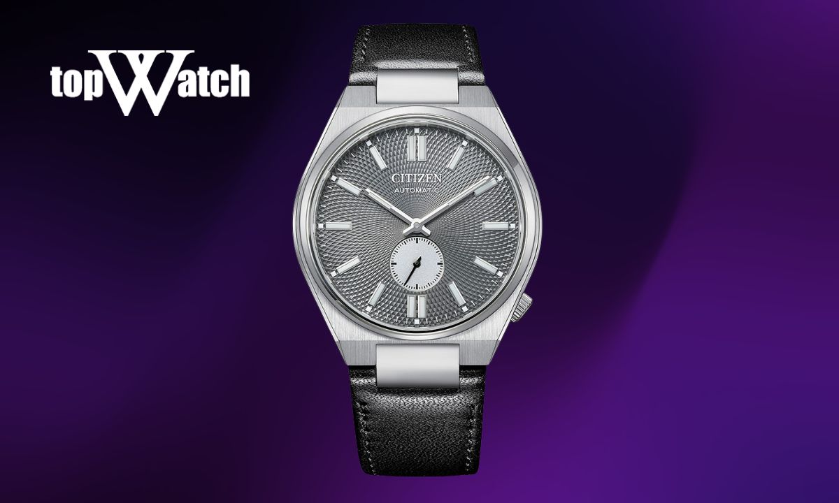 Top 10 đồng hồ Citizen nam dây da cao cấp, sang trọng và lịch lãm Đồng hồ nam dây da Citizen NK5010-01H