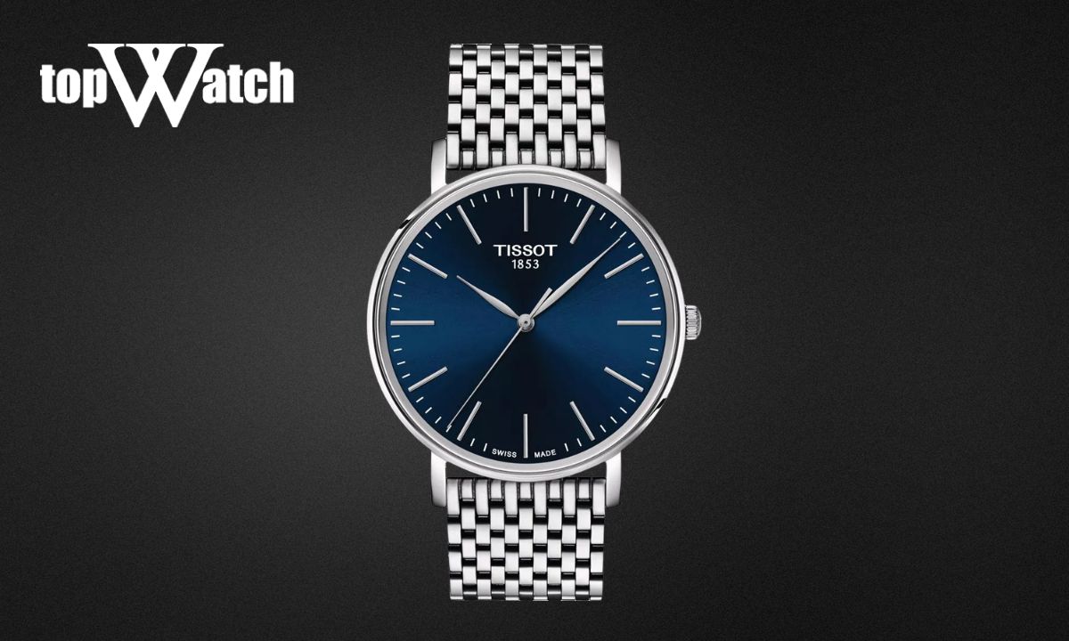 Đồng hồ nam Tissot dây kim loại Everytime T143.410.11.041.00