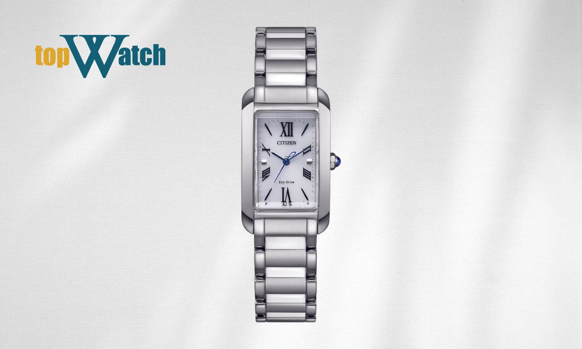 Top 11 mẫu đồng hồ Citizen Eco-Drive nữ thanh lịch, hiện đại Đồng hồ nữ Eco-Drive Citizen L EW5620-55A mặt số trắng