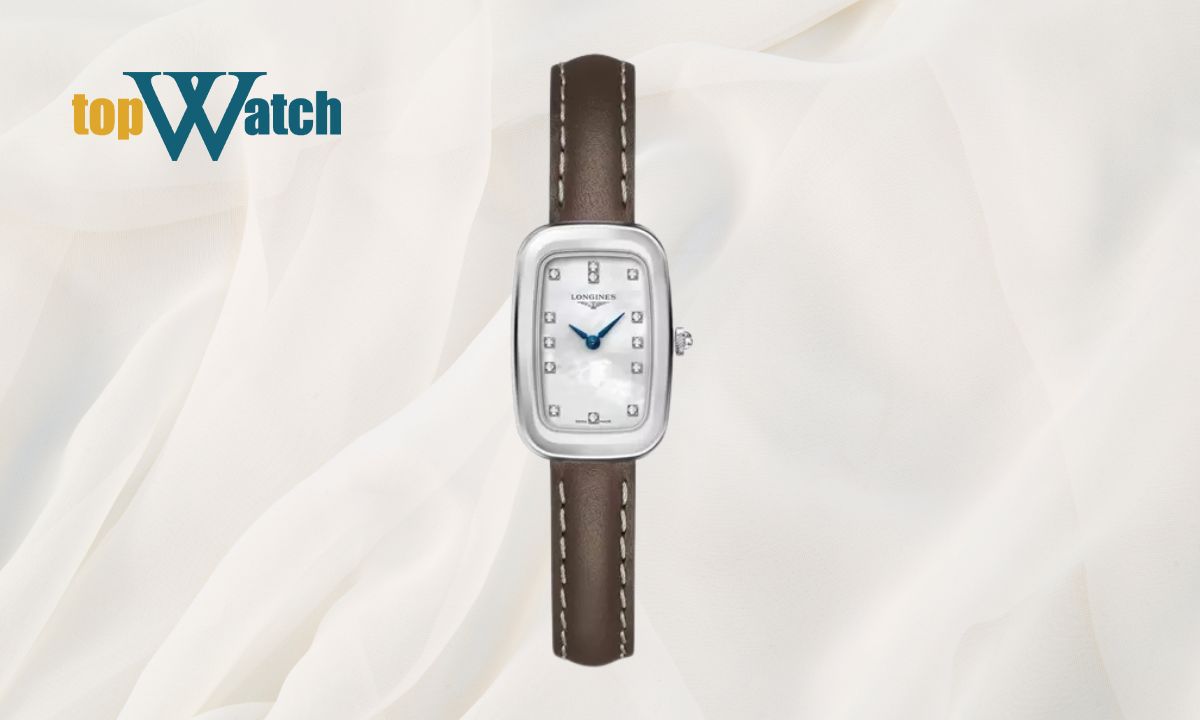 Top 15 đồng hồ Longines nữ dây da thanh mảnh, nữ tính Đồng hồ nữ Longines Equestrian L6.140.4.87.2 dây da