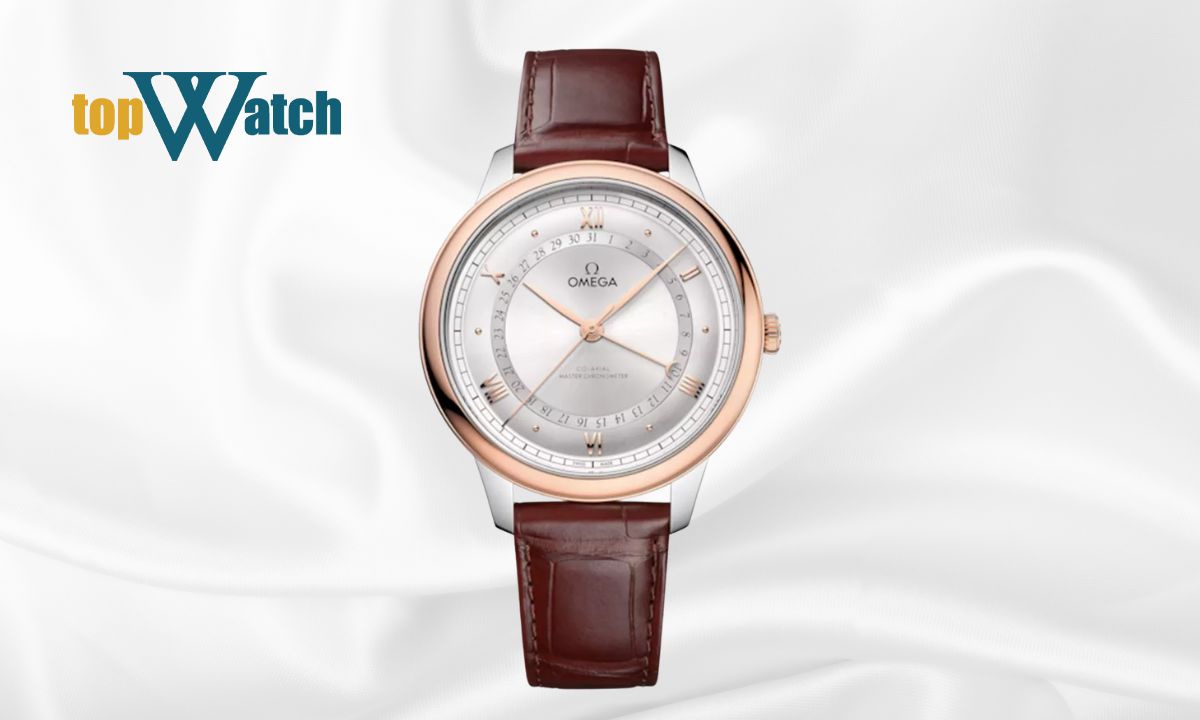 Đồng hồ Omega De Ville Prestige 434.23.42.22.02.001 mặt số trắng