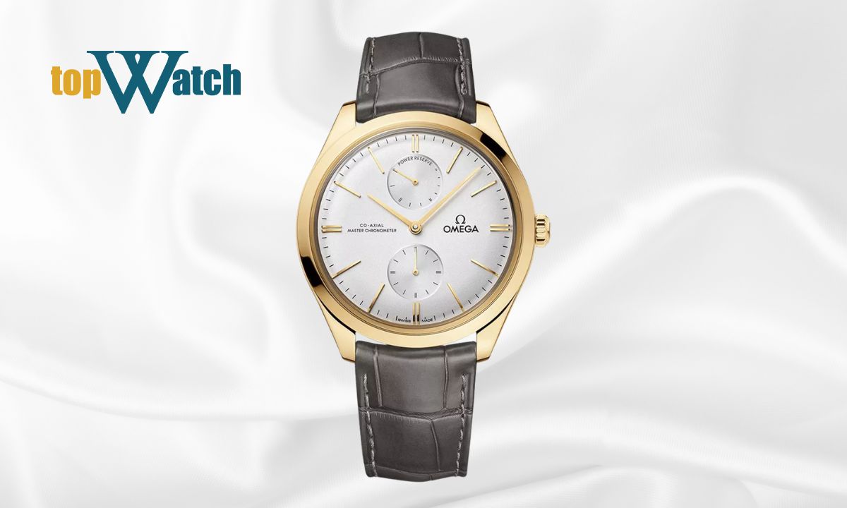 Đồng hồ Omega De Ville Trésor 435.53.40.22.02.001 dây da