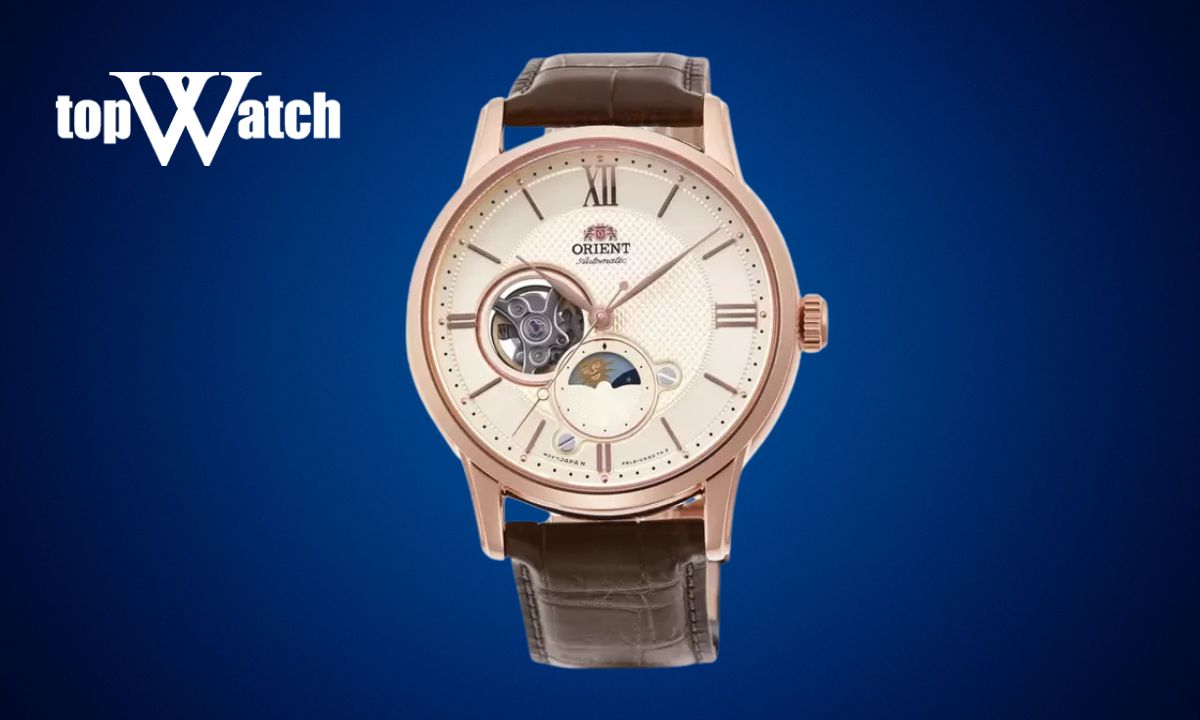 Đồng hồ Orient Mechanical Classic Sun and Moon RA-AS0009S30B